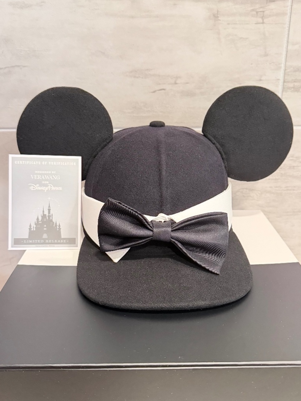 Mickey Mouse Groom Ear Hat for Adults by Vera Wang | Limited Edition | NIB